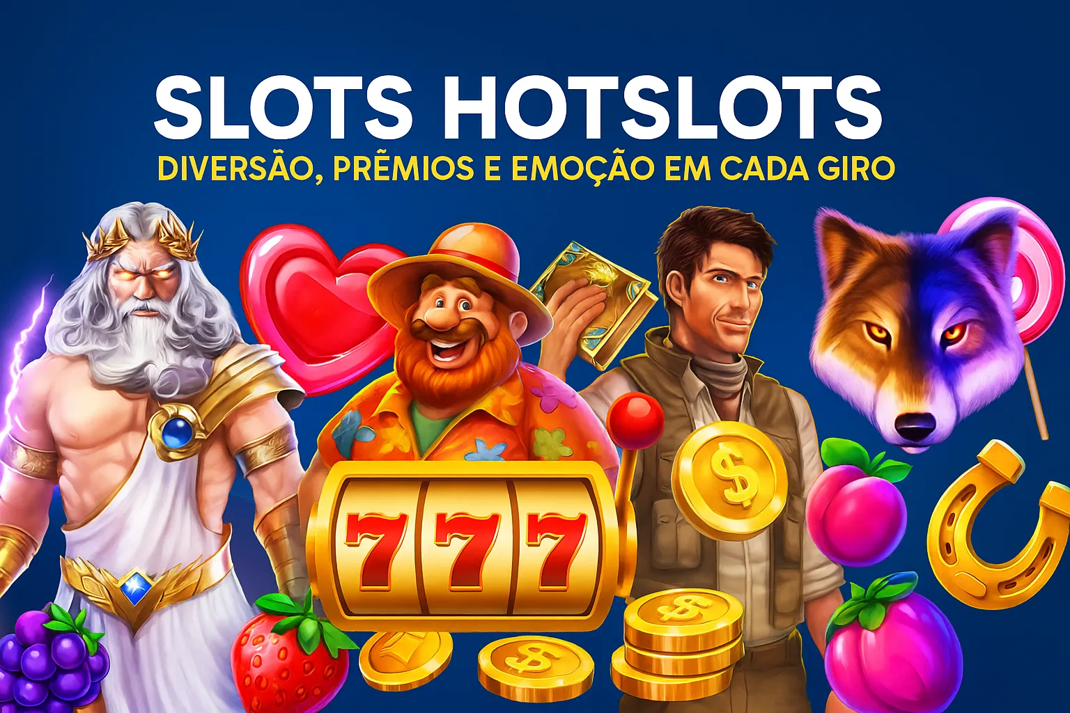 Explore o mundo das slot machines no HotSlots Casino